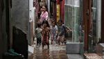Potret Permukiman Warga Kebon Pala yang Terendam Banjir hingga 1 Meter