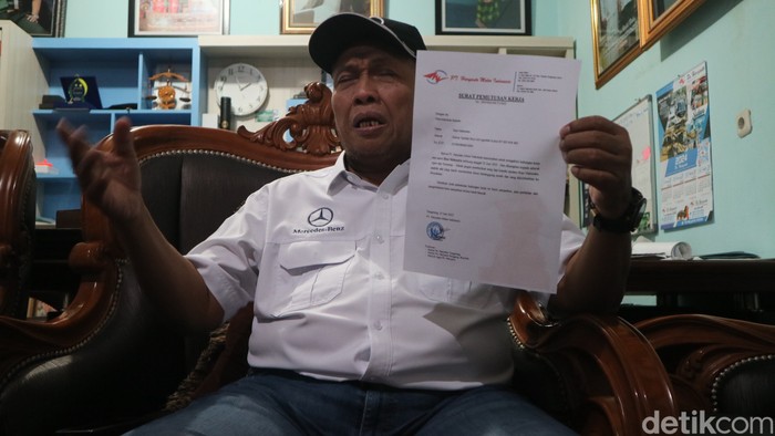 Bos PO Haryanto, Haji Haryanto saat ditemui di rumahnya Kudus, Jumat (15/3/2024).