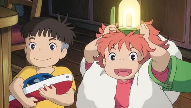 Cuplikan adegan di dalam film animasi Ponyo.