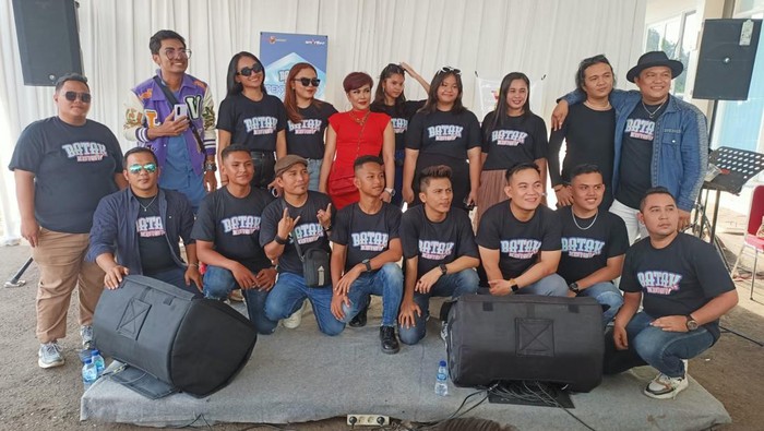 Posan Tobing Cs saat ditemui di kawasan Jakarta Timur.