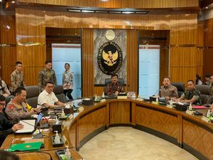 Mendagri hingga Kapolri Hadiri Rapat Koordinasi di Kemenko Polhukam