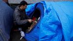 Ratusan Pencari Suaka Bangun Tenda di Irlandia, Banyak Pengungsi Gaza