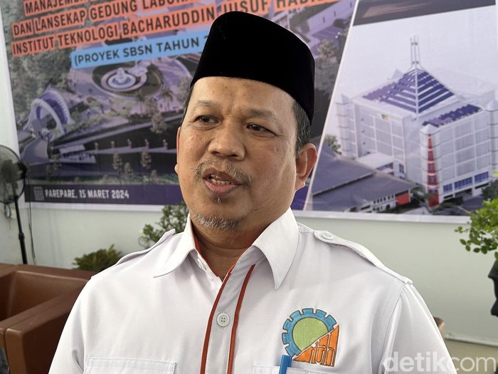 Rektor ITH Parepare, Prof Ansar Suyuti.