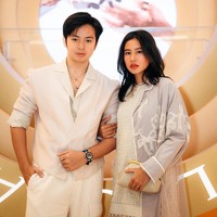 Bulgari baru saja mengadakan acara fashion di Korea Selatan yang dihadiri banyak selebriti dunia. Shenina Cinnamon dan Angga Yunanda menjadi perwakilan dari Indonesia.  Foto: Instagram