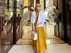 7 Gaya Syahrini di Singapura, Disebut Sahabat Sedang Hamil