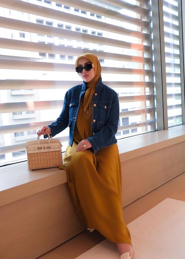 “Sehat3 bumil kesayangan.... selamat menjalankan ibadah puasaa mhn maaf lahir dan bathin,” tulis Bennu Sorumba. Foto: Instagram/@princessyahrini