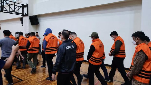Tersangka pungli rutan KPK (Adrial/detikcom)
