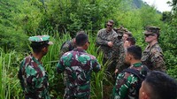 TNI AL Bersama US Navy dan USMC meninjau tempat yang akan digunakan sebagai latihan bersama di sekitar Teluk Ratai, Lampung.