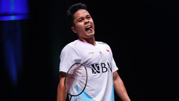 Anthony Sinisuka Ginting di All England 2024