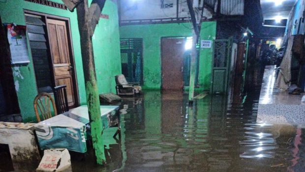 Banjir di Pasuruan Barat.