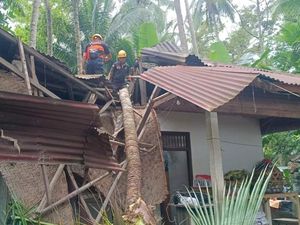 60 Bencana Landa Karangasem dalam Sepekan