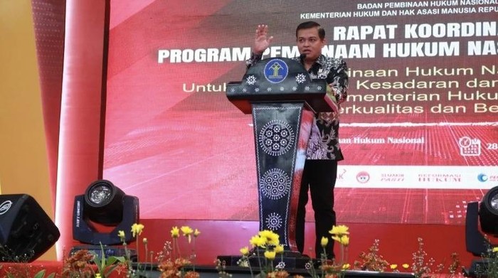 BPHN Kemenkumham gelar rapat koordinasi memperkuat sektor ekonomi (dok. BPHN)