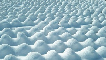 Salju di ladang kubis Foto: Boredpanda
