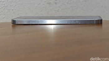 Rangkanya menggunakan material metal aluminum. Foto: Adi Fida Rahman/detikINET