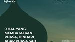 9 Hal yang Membatalkan Puasa, Hindari agar Puasa Sah