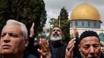 Melihat Salat Jumat Pertama Ramadan di Masjid Al-Aqsa
