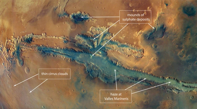 Tempat menakjubkan di Mars yang bisa dikunjungi wisatawan luar angkasa.