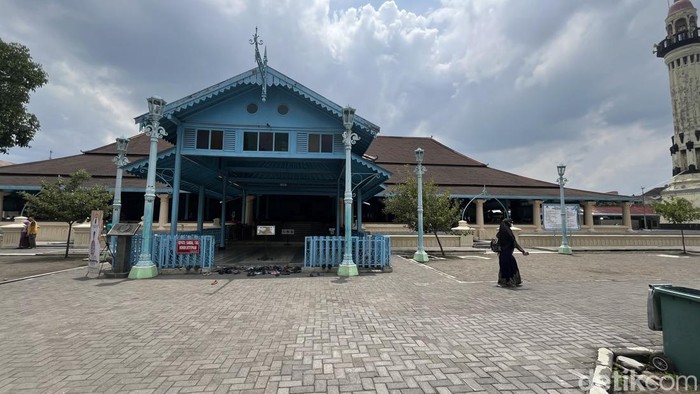 Suasana Masjid Agung Solo, Sabtu (16/3/2024)