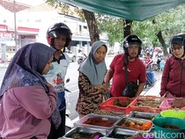 Pedagang Takjil Dadakan di Lamongan Kecipratan Berkah Ramadan