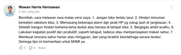 Pemenang Sahur Prize 5
