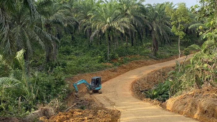 Penyiapan akses bagi peruntukkan Reforma Agraria di areal relokasi warga terdampak.