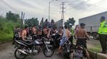 Polisi Amankan Ratusan Motor Saat Balap Liar di Sidoarjo