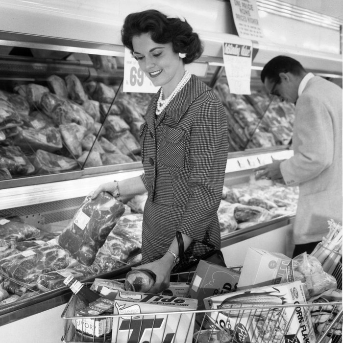 Potret jadul supermarket Potret jadul supermarket