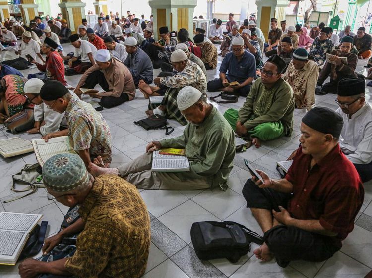 Ratusan Orang Ikuti Semaan Al-Quran di Masjid Agung Kota Semarang