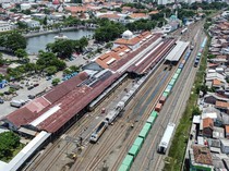 Stasiun Semarang Tawang Kembali Beroperasi Usai Banjir