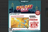TV LED 50 UHD Smart TV Diskon Rp 2,1 Juta di Transmart Full Day Sale
