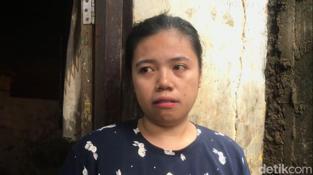 Warga Kebon Pala ngaku betah tinggal di sana meski banjir terjadi setiap tahun (Kurniawan Fadilah/detikcom)