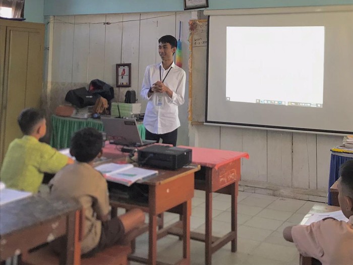 Anjas, salah seorang alumni Prakerja dari Kotamubagu.