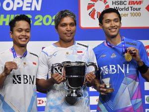 6 Tunggal Putra RI Juara All England, Termasuk Jonatan Christie