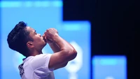 Di gim ketiga, Anthony Ginting melanjutkan momentum dan menang 21-11. Foto: Dok. PP PBSI