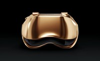 Apple Vision Pro berbalut emas 18K