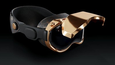 Apple Vision Pro Berbalut Emas 18 Karat Harganya Bikin Melotot