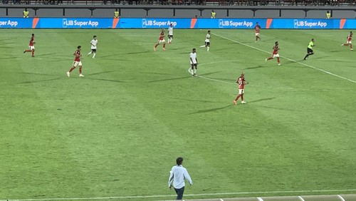Potret laga antara Bali United vs RANS pada 15 September 2023 di Stadion Kapten I Wayan Dipta, Gianyar.
