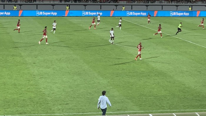 Potret laga antara Bali United vs RANS pada 15 September 2023 di Stadion Kapten I Wayan Dipta, Gianyar.