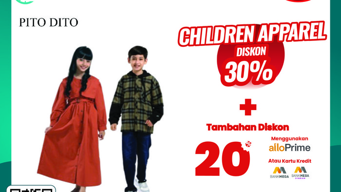 Diskon Pakaian di Transmart Full Day Sale.