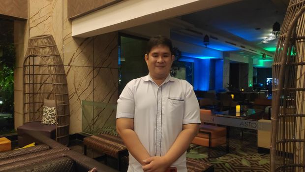 Frangky Mamentiwalo (29), salah seorang peserta Prakerja di Sulawesi Utara.