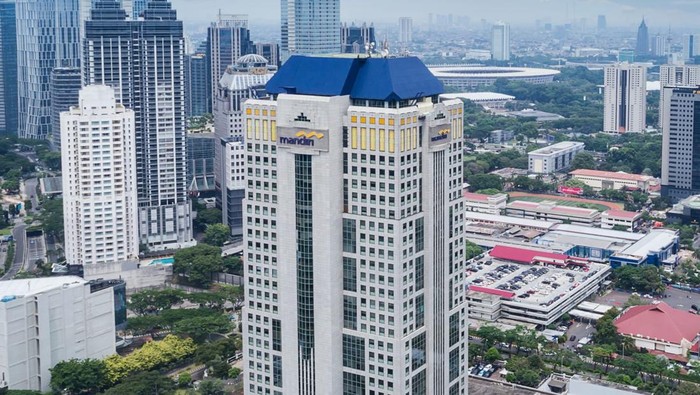 Ilustrasi Menara Bank Mandiri