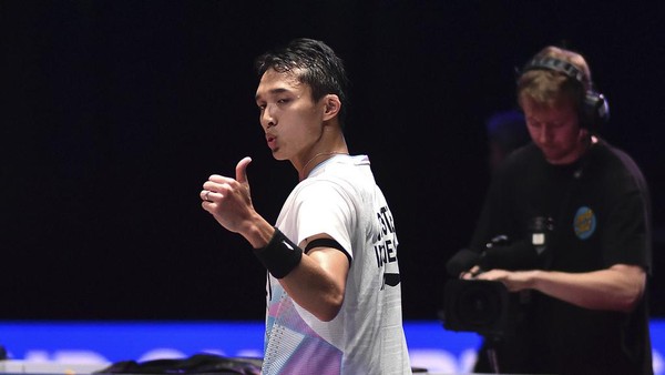 Foto: Top! Jonatan Christie Wujudkan All Indonesian Final