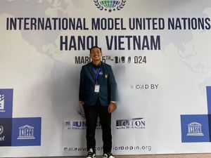 Mahasiswa Unbraw Wakili Indonesia di Forum IMUN Vietnam