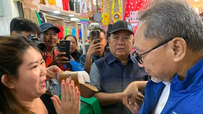 Menteri Perdagangan Zulkifli Hasan kunjungi ITC Mangga Dua
