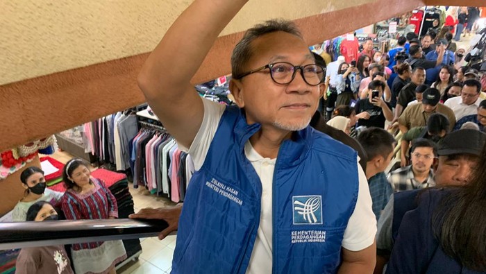 Menteri Perdagangan Zulkifli Hasan kunjungi ITC Mangga Dua