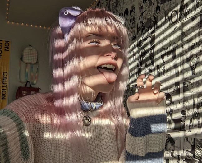 Dengan akun Instagram bernama @meowdalyn, dia mendapat atensi dengan followers lebih dari 11 ribu. Foto: Dok. Instagram @meowdalyn