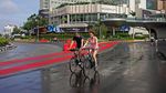 Potret Sepinya Car Free Day Pertama Ramadan di Jakarta