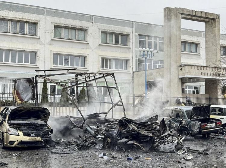 Serangan Drone dan Roket Ukraina Hantam Rusia Saat Pilpres