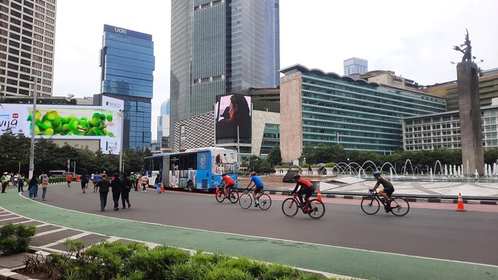 Suasana CFD di bulan Ramadan (Annisa/detikcom)