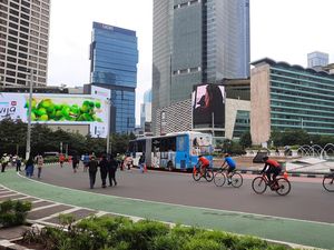 CFD Tetap Digelar di Kawasan Bundaran HI Saat Ramadan, Begini Suasananya
